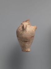 Water vessel qulla, bottle, Coptic vessel. Water vessel bottle, gulla. Ovoid, elongated body, wider