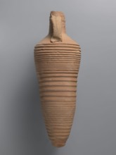 Amphora, unknown Egyptian workshop; amphorae; Egyptian ceramics; storage vessel; Coptic vessel;,