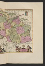 Diocese du Mans, vulgo le Maine, ubi olim Cenomani; Valck, Gerard 1651/1652–1726 publisher;
