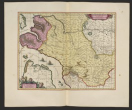 La Saintonge vers le Midy auecq. le Brovageais, terre d'Arvert &C.; Gerard Valck 1651/52–1726 and
