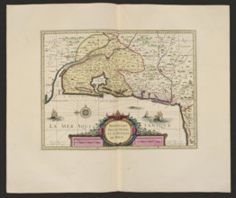 Bovrdelois, Pays de Médoc et la prevosté de Born; Gerard Valck 1651/1652–1726, publisher; Pieter