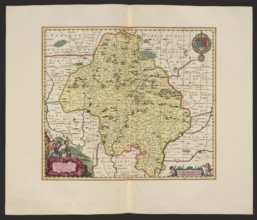 Quercy olim Cadurcium; Gerard Valck 1651/1652–1726, publisher; Pieter Schenck 1660–1711, publisher;