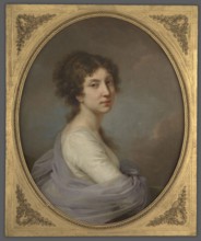 Marianna Zamoyska, née Granowska 1774–1846. Portrait by John Lampi the Elder 1751–1830. Oil