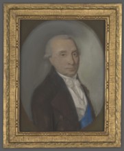 Michal Hieronim Radziwill 1744–1831, unknown author; portrait of Radziwill in a brown uniform with