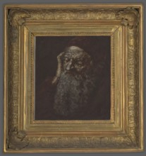 Saint Jerome, copy after a copperplate engraving by Dürer, unknown author, Dutch painting. Portrait