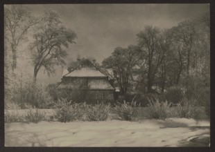 Blazewicz family manor house in Antakalnis, Vilnius — photograph by Jan Bulhak 1876–1950, ca. 1937.