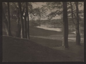 The Neris River in Tusculanum, photograph by Jan Bulhak 1876–1950, ca. 1920. Subject: the Neris