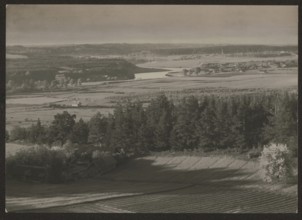 The Neris River in Ponary; photographer Jan Bulhak 1876–1950; Vilnius, ca. 1934; photograph nature