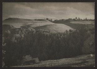 Ponarskie Mountains above the Wilja River Gorzuny, Jan Bulhak 1876–1950, photographer. Vilnius