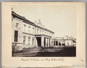 Hospitium Sancti Spiritus Hospital of the Holy Spirit on Elektoralna Street, Warsaw. Building