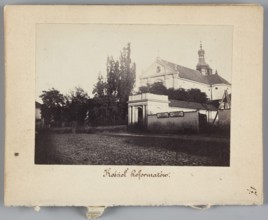 Warsaw. Reformati Church St. Anthony of Padua Church at Senatorska Street, Beyer, Karol 1818-1877