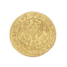 Gdansk ducat. Klüwer, Filip fl. 1588–1601 mintmaster, co-creator. Sigismund III Vasa King of