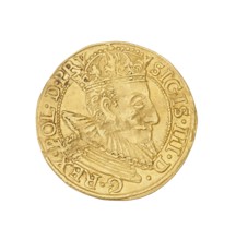 Gdansk ducat; Klüwer, Filip fl. 1588–1601, mintmaster co-creator; Sigismund III Vasa King of