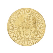 Gdansk ducat; Klüwer, Daniel fl. 1608–1618, mintmaster co-creator; Sigismund III Vasa King of