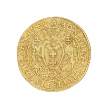 Gdansk ducat, Wladyslaw IV Vasa king of Poland; 1632–1648; maker: Rogge, Gerhard fl. 1639–1657,