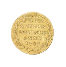 Crown ducat; Brenn, Efraim mint master; 1741–1792 mint master / co-creator; Stanislaw August