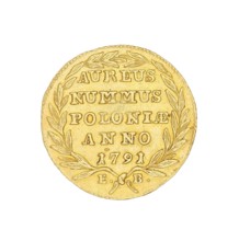 Crown ducat, Stanislaw August Poniatowski King of Poland; 1764–1795 creator, Efraim Brenn