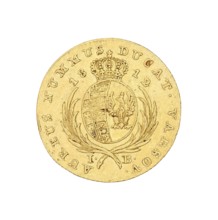 Warsaw ducat, Frederick Augustus King of Saxony, Duke of Warsaw; 1750–1827 — maker; Jakub Benik