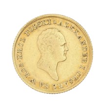 Polish double zloty — 50 zloty; maker: Jakub Benik 1772–1827, Intendant of the Mint; co-author: