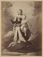 Photograph of a painting: Ignacy Jasinski 1833–1878, Our Lady of the Rosary, 1870; Ignacy Jasinski,