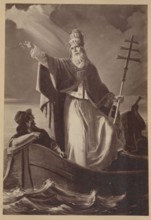 Photograph of a painting: Ignacy Jasinski 1833–1878, St. Wojciech; reproduction of a religious