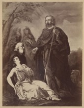 Photograph of a painting: Ignacy Jasinski 1833–1878, St. Roch; Ignacy Jasinski 1833–1878 -