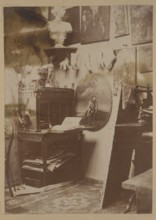 Ignacy Jasinski's 1833–1878 painting studio at the Hotel Europejski in Warsaw; Ignacy Jasinski
