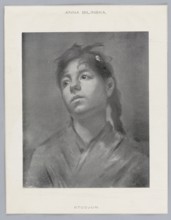 Reproduction of a painting: Anna Bilinska-Bohdanowicz 1857–1893, Studjum; photographer: BW fl. ca