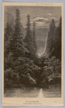 In the Tatra Mountains; 1883, Feliks Brzozowski 1836–1892 author/drawer; reproduction by Angerer &