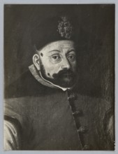 Photograph of a painting: portrait of Stefan Batory, unknown creator/photographer; subject: Stefan