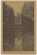 Warsaw. Lazienki, View of the Belweder, ca. 1935. Photographer: Jan Bulhak 1876–1950. Postcard, 14