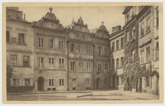 Warsaw. Kanonja Street, St. Wojciech's Printing House and Bookstore; co-creator Bulhak, Jan