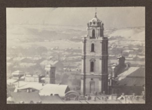 St. John's Church; photograph, 1914; subject: panoramic view of Vilnius including St. John's