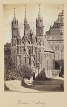 St. Anne's Church; photograph, 1912. Photographer: Jan Bulhak 1876–1950. Gothic style; St. Anne's