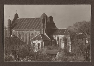 Bernardine Church; photograph, 1912; photographer Jan Bulhak 1876–1950; Vilnius; photographic