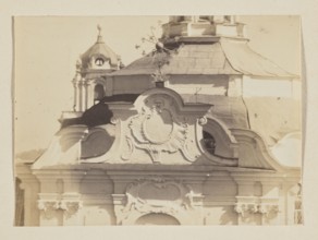 Dominican Church of the Holy Spirit Vilnius; photograph, 1912; Baroque architecture with domes;