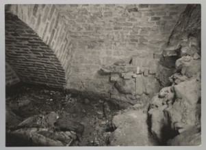 Vilnius. Cathedral — interior of the royal crypt; photograph by Jan Bulhak 1876–1950, 1931.
