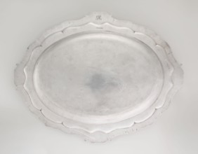 Oval Platter, Smith, Benjamin & James fl. 1809–1812 maker's role / goldsmith's firm; Georgian,
