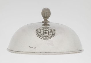 Platter lampshade, Scott, Digby & Smith, Benjamin fl. 1802–1807 goldsmith; silver hemispherical
