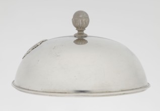 Platter lampshade, Scott, Digby & Smith, Benjamin fl. 1802–1807 goldsmith; Silver hemispherical