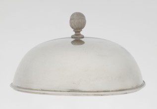 Platter lampshade, Scott, Digby & Smith, Benjamin fl. 1802–1807, goldsmith. Silver hemispherical