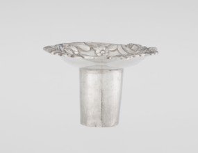 Single-candle candlestick by William Cafe fl. 1757–ca. 1802. Rococo George II style single-candle