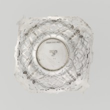 Openwork basket by Comyns & Sons London; goldsmiths' firm; fl. 1859–1953. Four-sided openwork