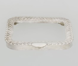 Dressing mirror frame by Comyns & Sons London; goldsmiths; active 1859–1953. Rectangular mirror