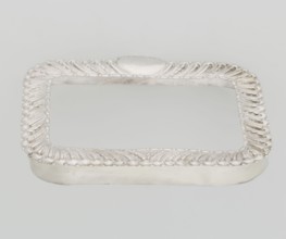 Dressing mirror frame by Comyns & Sons London; goldsmiths; fl. 1859–1953. Rectangular mirror frame
