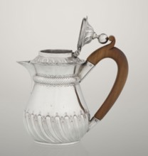 Coffee pot by John Septimus Beresford London goldsmith's firm; active 1880–89. Pear-shaped jug,