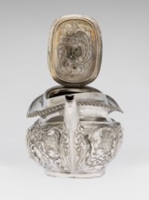 Teapot by Henry Moreton fl. 1899–1930s, factory owner, goldsmith; neo-Rococo style, relief