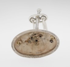 Two-candle candlestick by William Leuchars fl. 1876–1888, Leuchars & Son London; goldsmiths, fl. ca