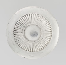 Cup and saucer by Dixon, James & Sons Sheffield; goldsmiths; fl. 1806–, maker's mark present.