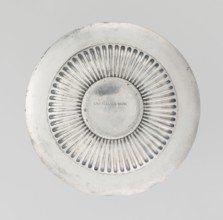 Cup and saucer. Maker: Dixon, James & Sons Sheffield; goldsmiths; fl. 1806– . Hemispherical cup